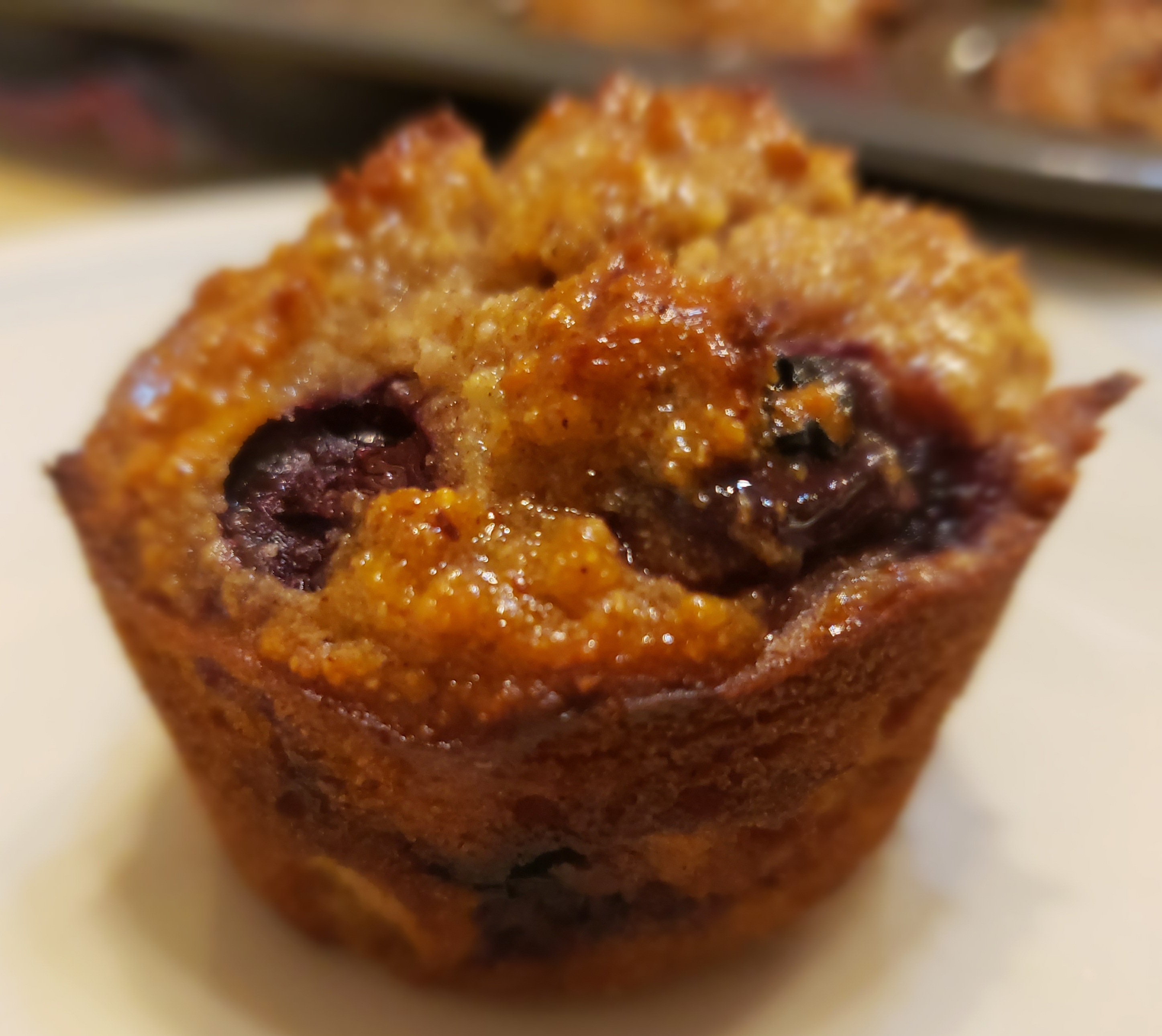 Nothing but good (for you) Blueberry Banana Muffins – Gluten Free, Dairy Free