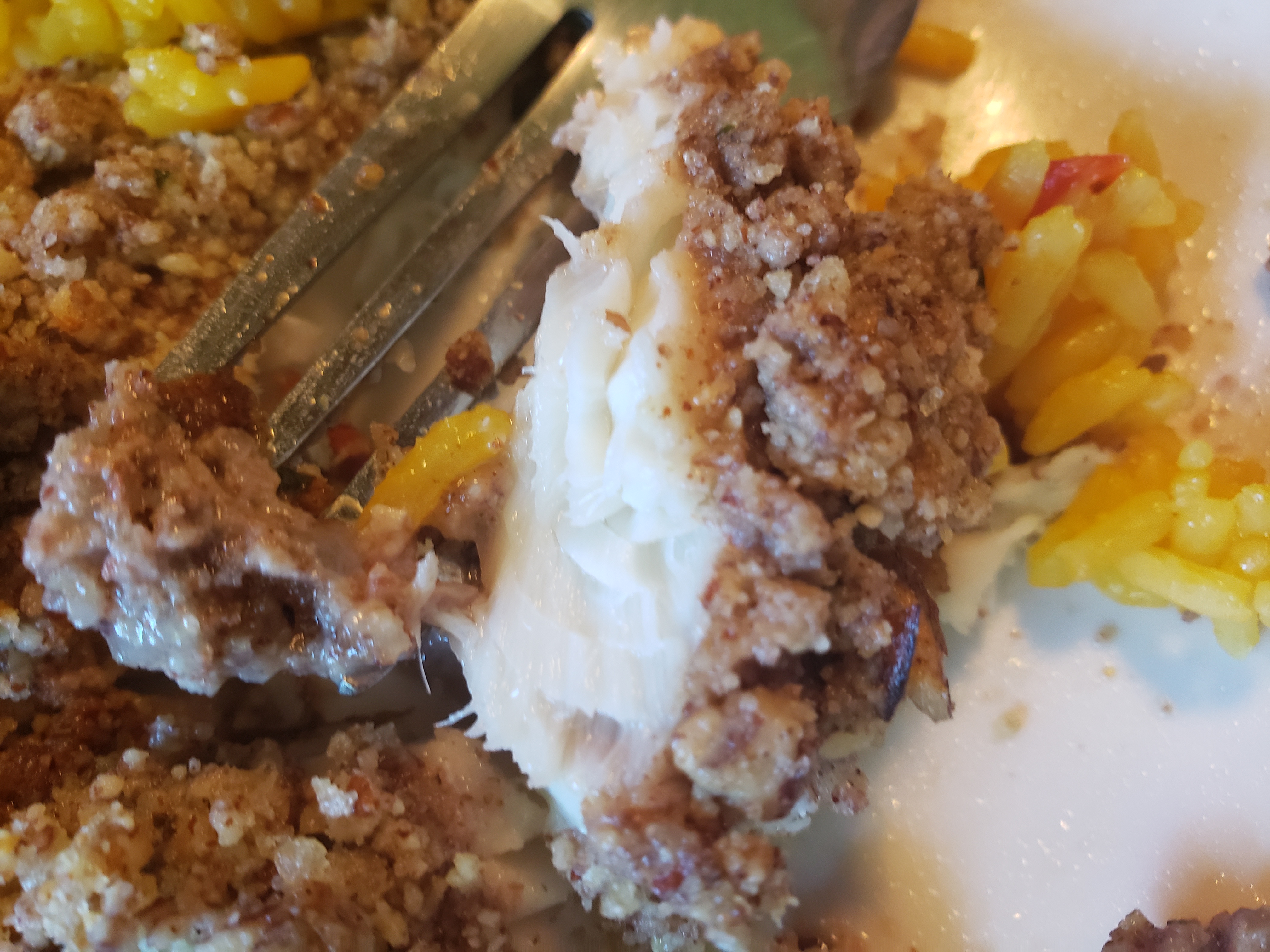 Pecan Encrusted Fish