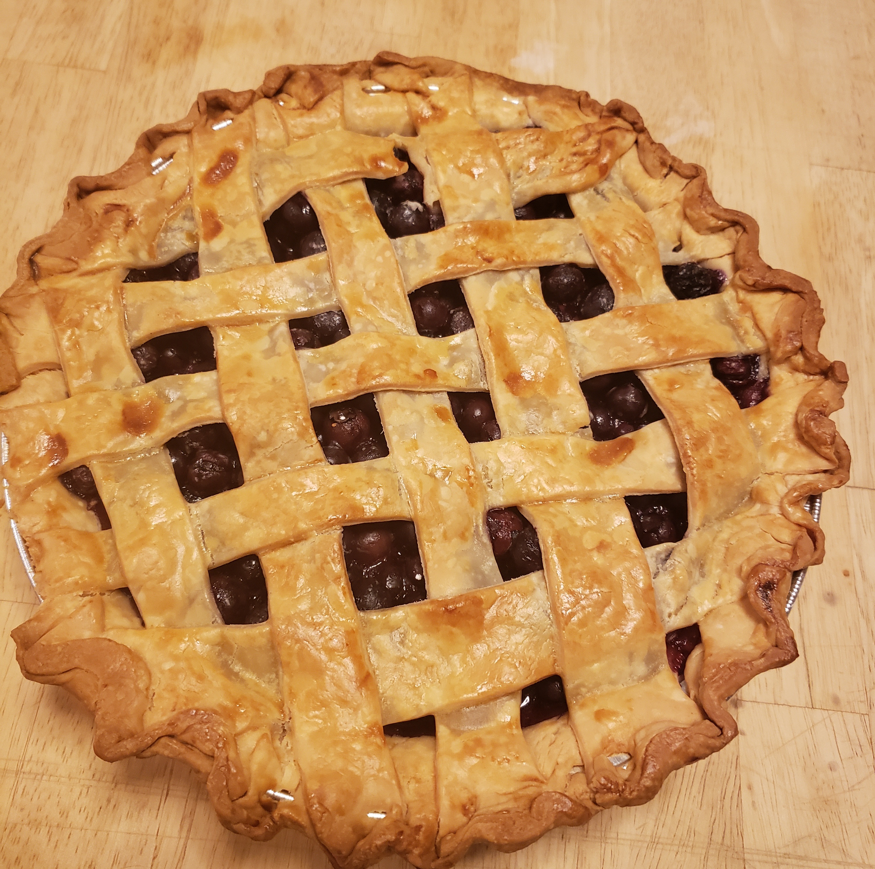 Sugar-Free Blueberry Pie
