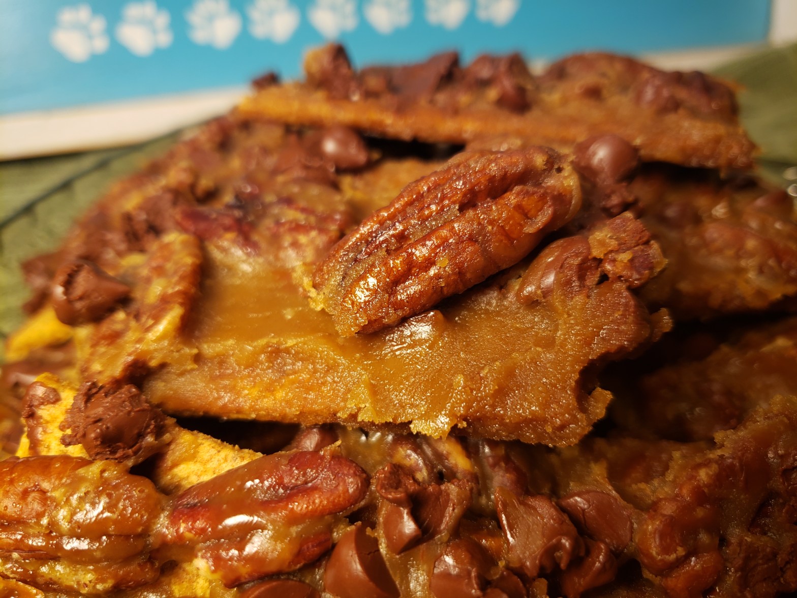 Chocolate Pecan Pie Bark